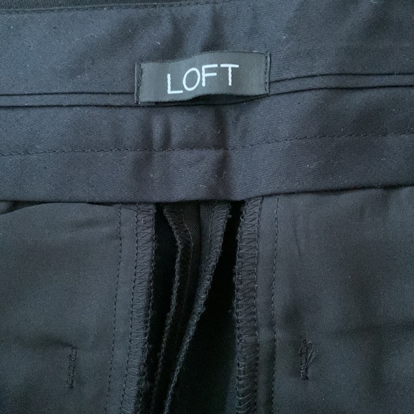 Loft black dress pants trousers in “Julie” fit. Size 2. NWT. - Picture 3 of 12